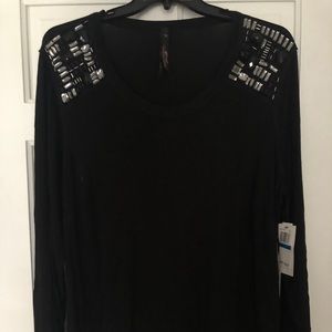 Melissa McCarthy Seven Tunic with Rhinestones